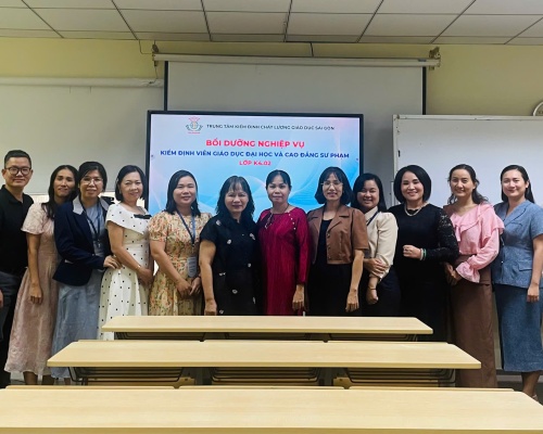 CEA-SAIGON tổ chức Lớp Bồi dưỡng nghiệp vụ Kiểm định viên giáo dục đại học và cao đẳng sư phạm - K4.02